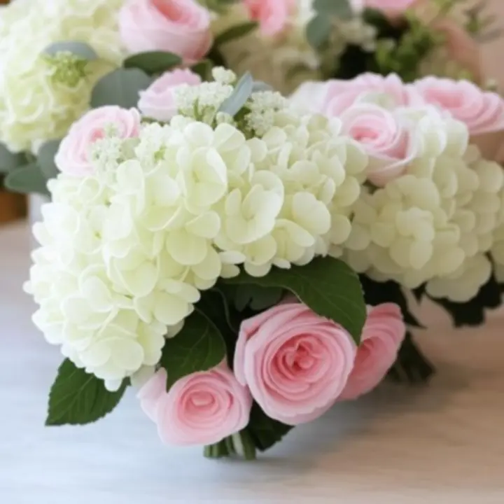 Népszerű virágcsokrok válogatása makró felvételeken